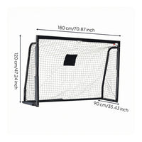 Steel Soccer Goal Rectangular Sports Equipment Heavy Duty