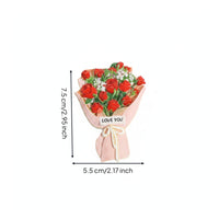 Resin Magnetic Fastener with Ribbon Romantic Magnetized Stickers Cute
