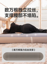 TPU20山约露营拉丝床垫全自动充气床弹丝云床户外野营帐篷气垫床