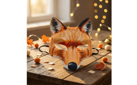 Canine Facial Covering Ready to Wear Canine Face Covering with Elastic Strap Breathable for Halloween