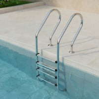 5-Step Pool Ladder Rust Resistant Stainless Steel Pool Ladder Heavy-Duty for Spa