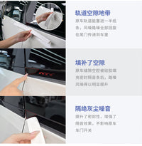 Silicon Soundproof Seal Pad for Toyota Alphard 40 Series Middle Door Track
