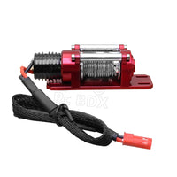 SCX10 Rock Crawler Model Accessory Winch Off-Road Vehicle Electric Winch Simulation Rock Crawler Winch Switch