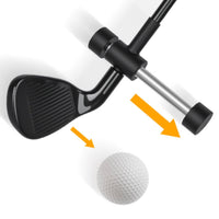 Textured Grip Golf Swing Speed Practice Aid Compact Weighted Golf Club Practice Aid Portable Sporting Equipment Long-Lasting for Golfers