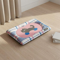 Pet Cooling Mat Portable Summer Sleeping Mat for Pets Washable Cat Cooling Pad for Kennels