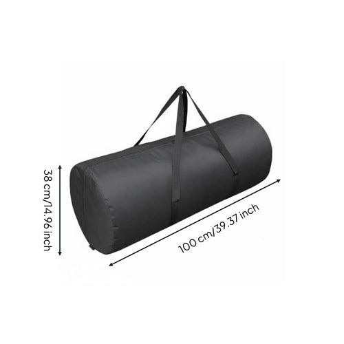 Bedding Storage Bag with Handles Quilt Storage Bag Zippered Closure Household Goods for Indoor