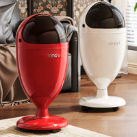 Tall No-Bend Trash Can Hidden Bag Loop Goblet Shaped Trash Can Long-Lasting