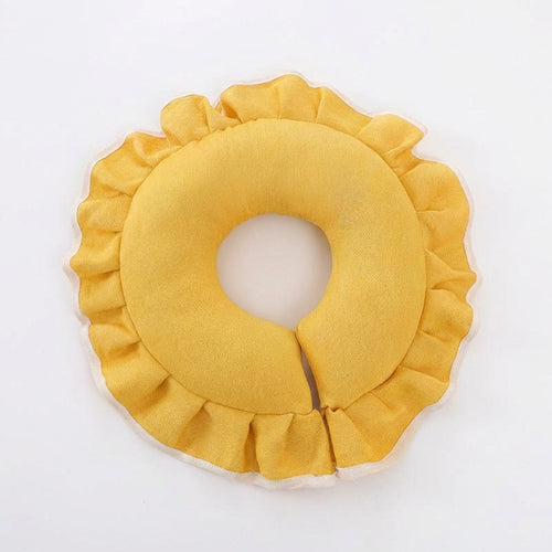 Massage Face Pillow Headrest for Facial Treatments, Washable Beauty Salon Face P #variant:Yellow