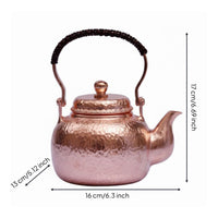 Pure Copper Teapot Thickened Body Tableware