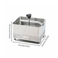 Stainless Steel Tofu Press Long-Lasting Tofu Press Mold Drainage Holes for Home