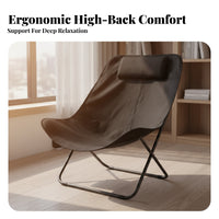 Double-Layer Replacement Seat Cover | Heavy-Duty 600D Oxford material, Moon Chair Cover, for Camping