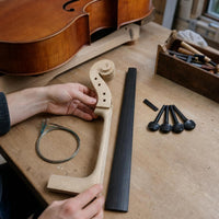 Infinit Cello 4/4 Maple Neck Ebony Fingerboard Pegs Steel Core Strings Set