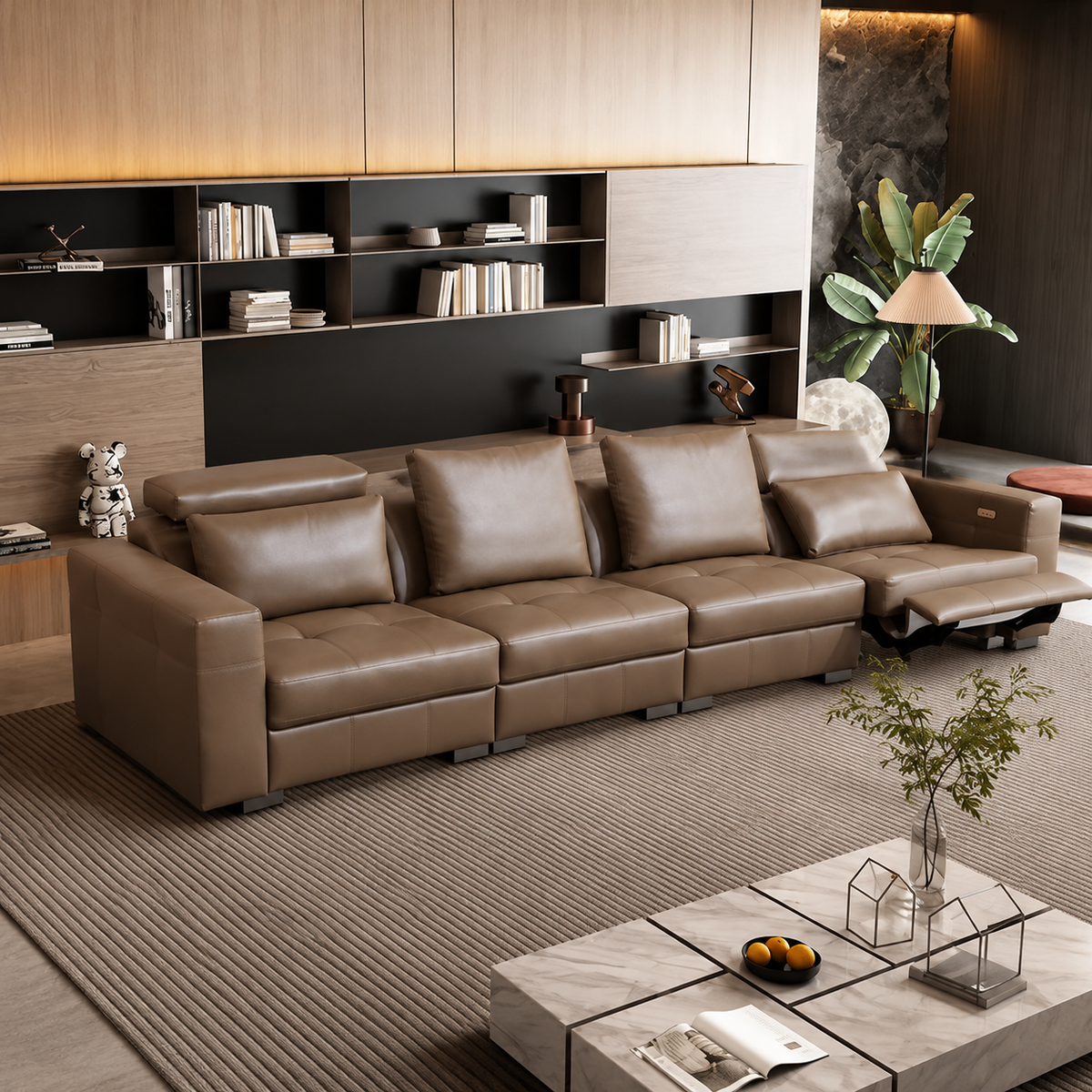 reclining sofa