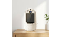 WiFi Camera with LCD Screen Indoor Smart Camera with Screen Wireless Full-Color for Pets, Nursery, Office