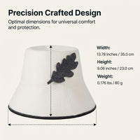 Sauna Cap Women Men Steam Bath Hat, Wool Blend Heat Insulating Sweat Absorbing, Decorative Flower Bathhouse Hat for Steam Room, Sauna Enthusiast