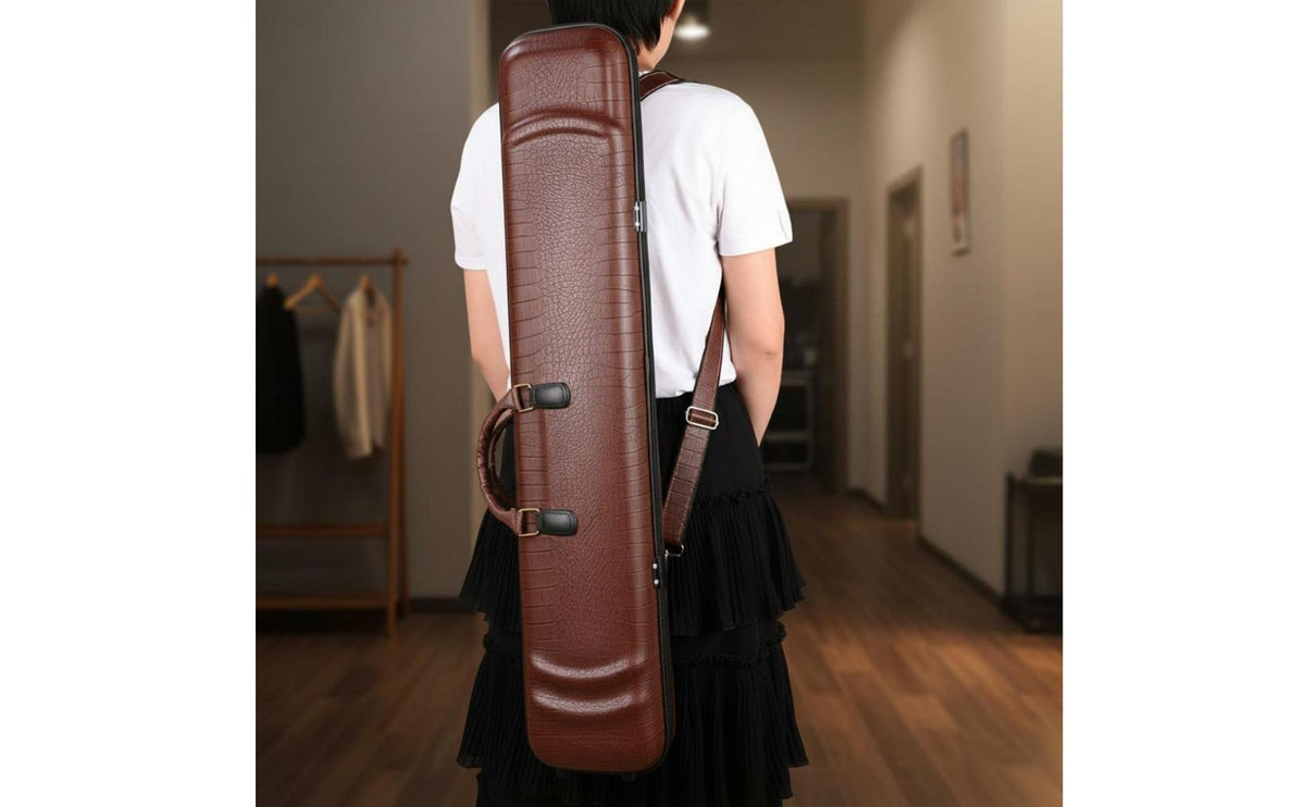 Erhu Case Sturdy Backpack Erhu Case Chinese Violin Bag Anti-Scuff Musical Instrument Accessory Water Resistant for Musicians