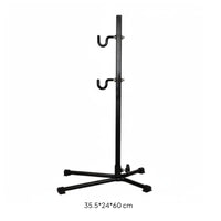 Two-Wheeler Repair Stand Sturdy Steel Construction Mountain Bike Maintenance