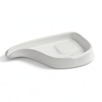 Fast-Draining Bedside Shampoo Basin Lightweight Shampoo Basin with Sloped Interior Comfortable Hair Washing Tray Safe for Bedridden Patients, Post-Surgery