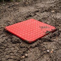 Support Base with Square Base Low-Profile Textured for Outdoor Recovery