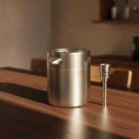 Keg with Spear 304 Stainless Steel Growler Mini Keg Reusable Beer Dispenser Pressurized for Home Brewers, Parties