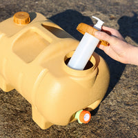 20L PE Piglet Outdoor Water Container with Faucet