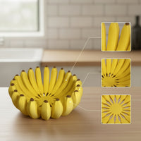 Banana-Shaped Bowl Three-dimensionalPrinted Banana Basket Playful Candy Bowl for Kitchen