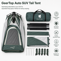 SUV tailgate tent