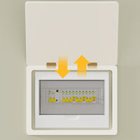 Meter Enclosure Decorative Cover Slanted Front Household Decor Minimalist