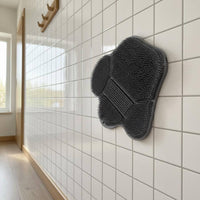 Feline Self-Grooming Scratcher Raised Bristles Pet Accessory Hanging Hole