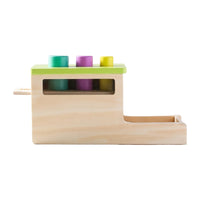 Wooden Sensory Toy Educational Educational Toy Smooth Fine Motor for Toddlers, Daycare