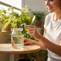 Plant Propagation Companion Cute Design Cartoon Person Plant Holder Decorative Water Based Gardening Support for Hydroponics Enthusiasts