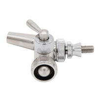 304 Stainless Steel Adjustable Flow American Beer Faucet for Home Brewing