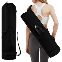 Yoga Mat Carrier Bag with Water Bottle Holder