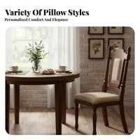 Solid Wood Construction Spindle Back Wooden Chair American Country Aesthetic Dining Room Furniture Upholstered Seat Option Kitchen Seating Stable and Sturdy for Restaurant Owners, Cafe Proprietors, Interior Decorators, Home Office