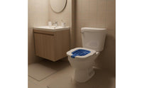 White Feline Toilet Guide Recessed Opening Square Feline Toilet Guide