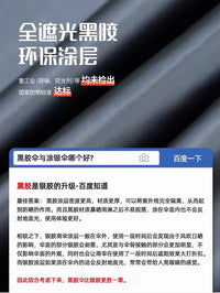 电动车遮阳伞雨棚蓬篷电瓶踏板摩托三轮自行车黑胶防晒防紫外线伞 A 雨滴蓝色银胶【单伞】