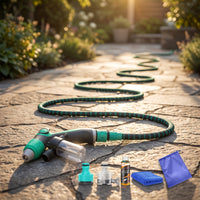 Water with Hose Heavy-Duty Hose Sprayer Leak-Leak-Resistant Foam Sprayer with Soap Dispenser for Gardeners