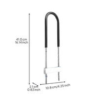 Long U-shaped loop padlock, additionallong cabinet lock, waterproof, robustduty, protected for cabinets, outdoor use, home, garage, tool chest