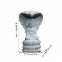 Buddha Figurine Chinese Design Buddha Garden Ornament Giftable for Tea Room