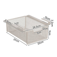 Underwear Organizer Divided Compartments Shelf Hanging Drawer Ventilated