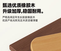 实木凳子餐桌椅小圆凳子家用可叠放软包板凳简约现代客厅木头矮凳 单把-墨绿色坐垫+胡桃色腿【皮革软包款】