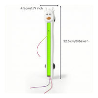 Foldable Door-Mounted Cat Toy Motorized Door Mounted Cat Toy Hands-Unrestricted Indoor for Apartment