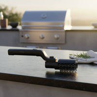 Electric Grill Brush Indicator Light Cleaning Tool Hanging Loop