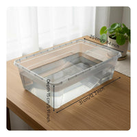 Turtle Enclosure with Basking Platform Easy Water Change Aquatic Turtle Breeding