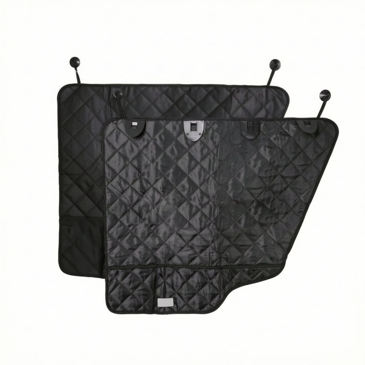 2 Pieces Car Pet Door Pad with Pocket Easy to Install Car Door Protection Pad Washable for Dog Owners