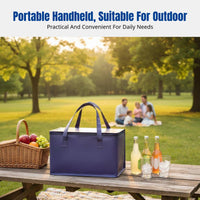 Thick Insulated Bag, Large Waterproof Thermal Tote for Cake, Frozen Food, Seafood Delivery, Outdoor Use