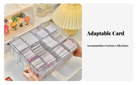 Multi-Compartment Card Box Compartmentalized Design Multi-Compartment Card Tray