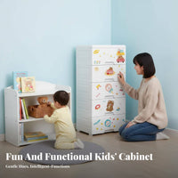 CreatureFace Drawer storage unit Cute Cartoon Design kids' Furniture even-glide Drawers