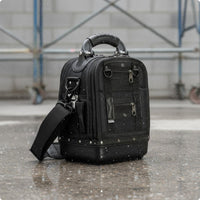 Molded Bottom Tool Bag Scratch-Resistant Work Storage Zippered Opening