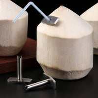 Coconut Opener Tool Reusable Coconut Opener Kitchen Utensil Comfortable Grip Portable for Restaurants, Picnics